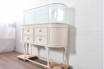 中古　特注品　優美なジュエリーショーケース　(R-090930)