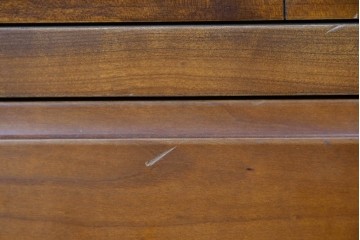 中古　フランス　輸入家具　カントリーテイストのブックケース　定価推定約45万円　(R-090931)