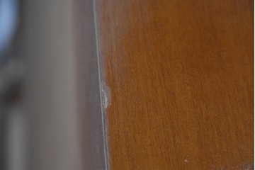 中古　美品　イタリア　象嵌と猫脚が優美なサイドボード　(R-090933)