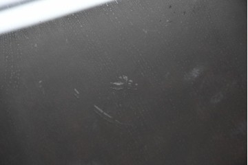 中古　美品　神戸洋家具　メープル不二屋　ガラス天板付きセンターテーブル　(R-090937)