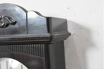 和製ヴィンテージ　昭和中期　愛知時計電機(アイチ、AICHI)　Super Eight(スーパーエイト)　彫刻が趣深い掛け時計　(R-090952)