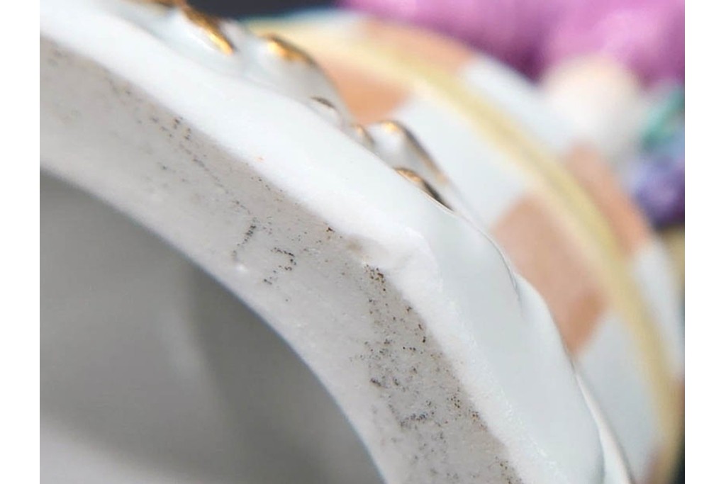 ドイツ製　Meissen(マイセン)　「笛を吹く少年像」を含む華やかなフィギュリン2点セット　(R-090961)