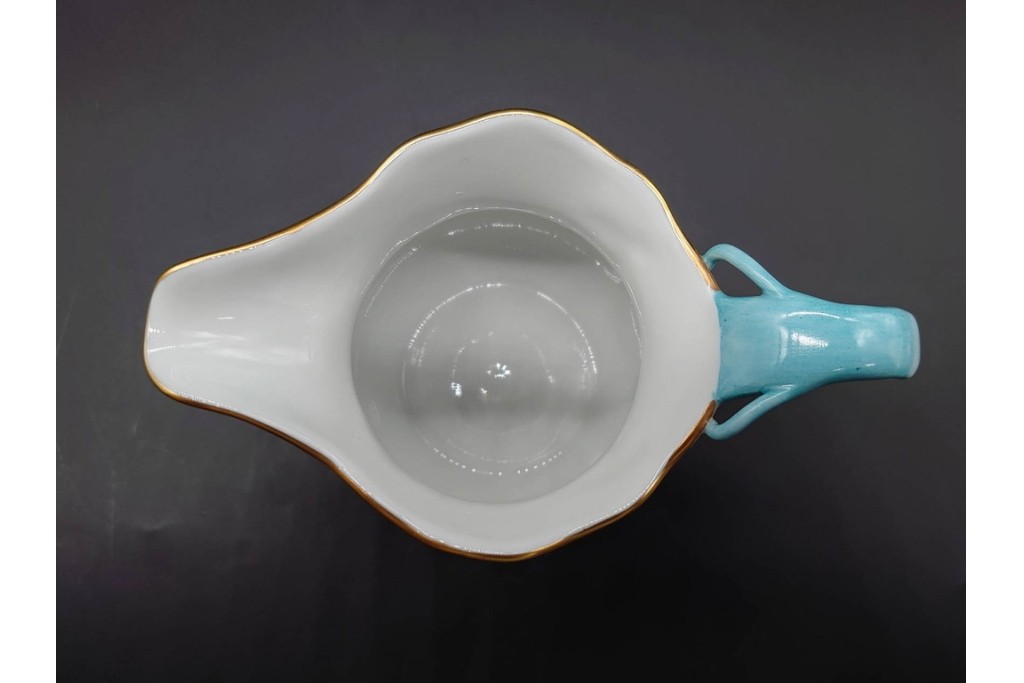 希少サイズ!　ハンガリー　HEREND(ヘレンド)　トゥッピーニの角笛　優美なクリーマー　(R-090963)