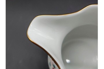 希少サイズ!　ハンガリー　HEREND(ヘレンド)　トゥッピーニの角笛　優美なクリーマー　(R-090963)