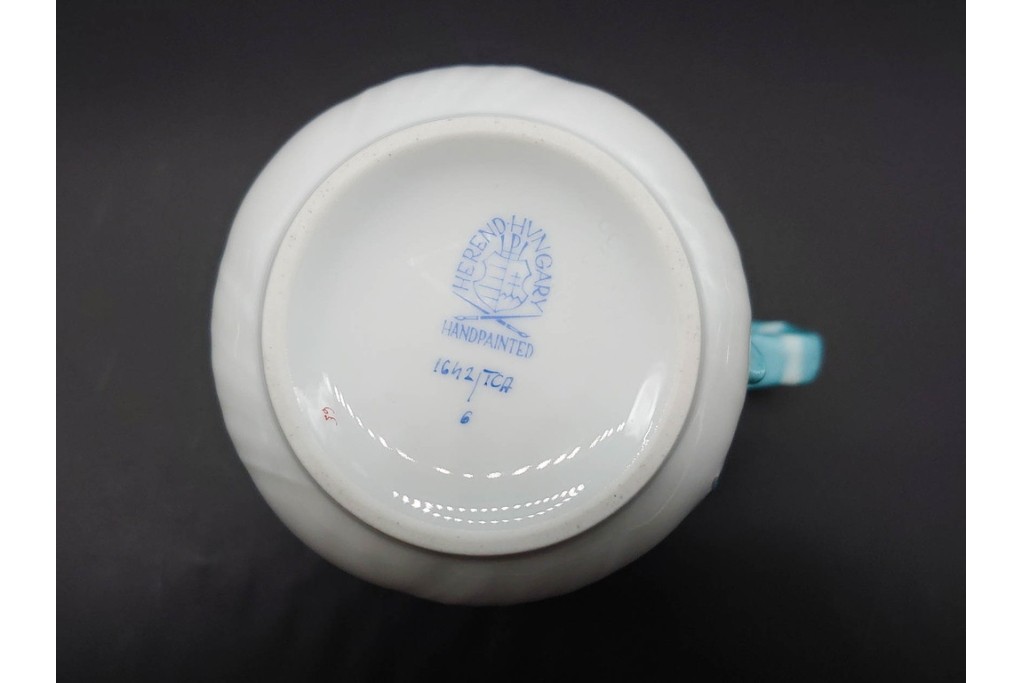 希少サイズ!　ハンガリー　HEREND(ヘレンド)　トゥッピーニの角笛　優美なクリーマー　(R-090963)