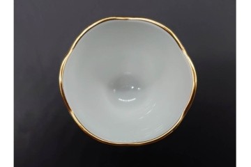 希少!　ハンガリー　HEREND(ヘレンド)　トゥッピーニの角笛　上品なエッグスタンド6点セット　(R-090965)