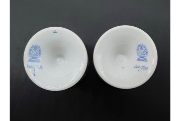 希少!　ハンガリー　HEREND(ヘレンド)　トゥッピーニの角笛　上品なエッグスタンド6点セット　(R-090965)