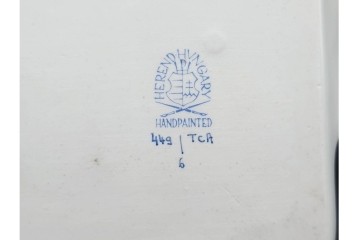 希少!　ハンガリー　HEREND(ヘレンド)　トゥッピーニの角笛　優美なトーストラック　(R-090966)