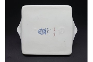 希少!　ハンガリー　HEREND(ヘレンド)　トゥッピーニの角笛　優美なトーストラック　(R-090967)