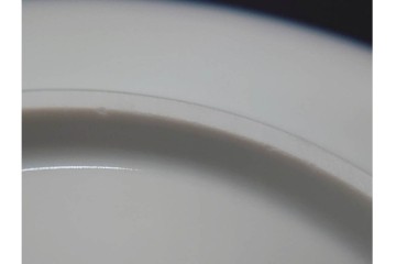 希少!　ドイツ製　Meissen(マイセン)　フラワーブーケ　五つ花デザイン　ダブルハンドルのカップ&ソーサー3客セット　(R-090973)