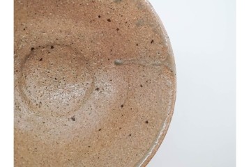 韓国人間文化財 池順鐸(チ・スンタク)　銘「山里」　素朴で温かみのある高麗茶碗　大徳寺 大橋香林の書付共箱付き　(R-090978)