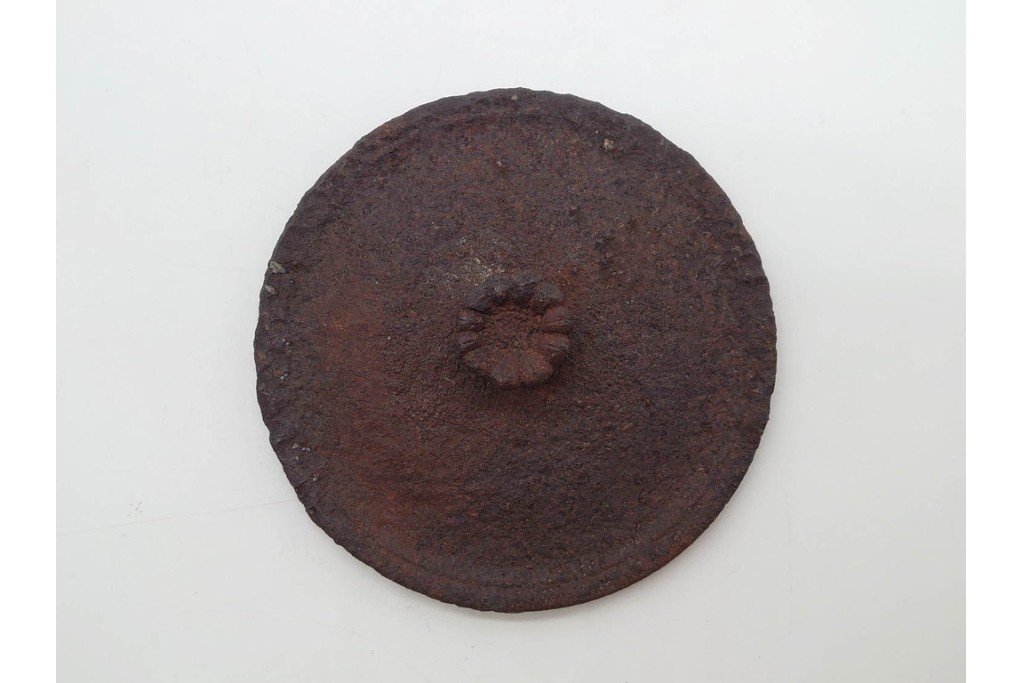戦前　当時物　 山形鋳物の老舗 保寿堂　馬図が印象的な鉄瓶　(R-090985)