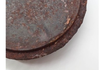 戦前　当時物　 山形鋳物の老舗 保寿堂　馬図が印象的な鉄瓶　(R-090985)