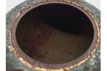 戦前　当時物　南部盛岡　釜師 熊谷善平造 　桜尽くしの意匠が上品な鉄瓶　(R-090986)
