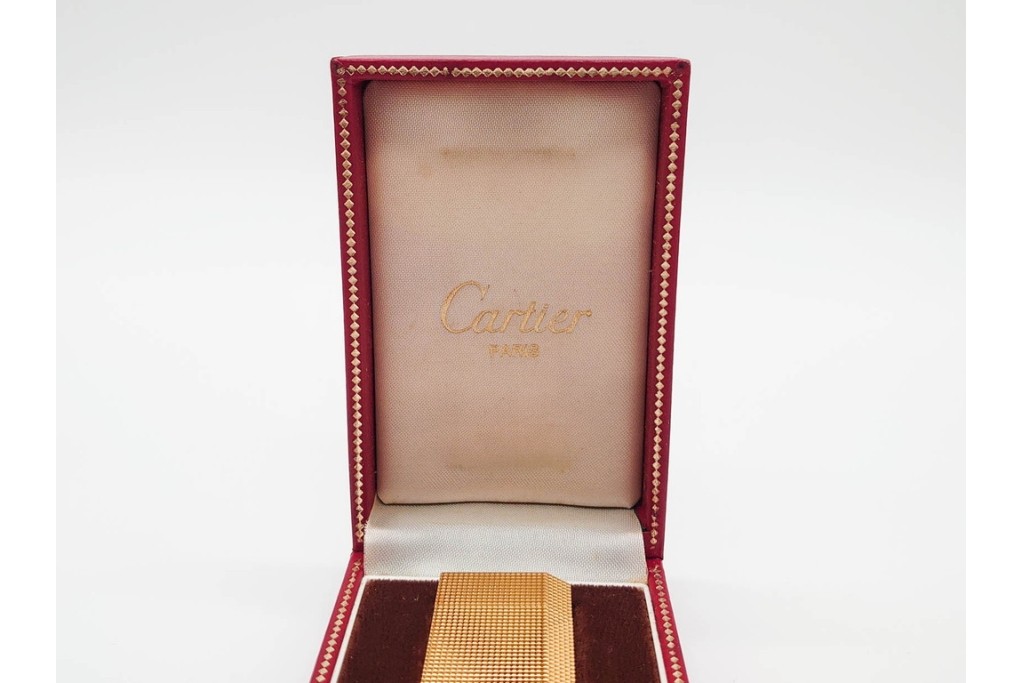 Cartier(カルティエ) 1点・dunhill(ダンヒル) 2点　ゴールドとシルバーの上品なガスライター3点セット　うち2点外箱付き　(R-090996)