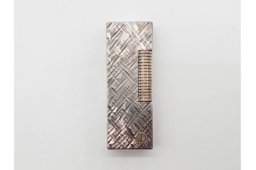Cartier(カルティエ) 1点・dunhill(ダンヒル) 2点　ゴールドとシルバーの上品なガスライター3点セット　うち2点外箱付き　(R-090996)