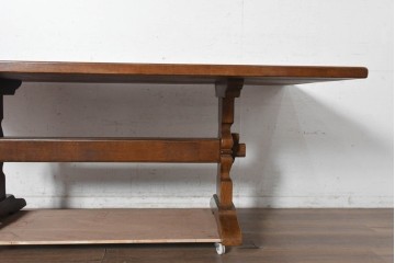 中古　スペイン　VARO,S.A. VALENTI(バロッサバレンティ)　クラシカルなダイニングテーブル　定価約105万円　(R-091020)