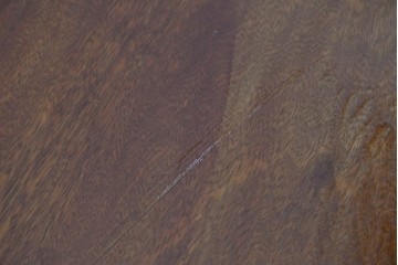 和製ヴィンテージ　楠材　花柄の扉が愛らしい昭和レトロな文机　(R-091023)