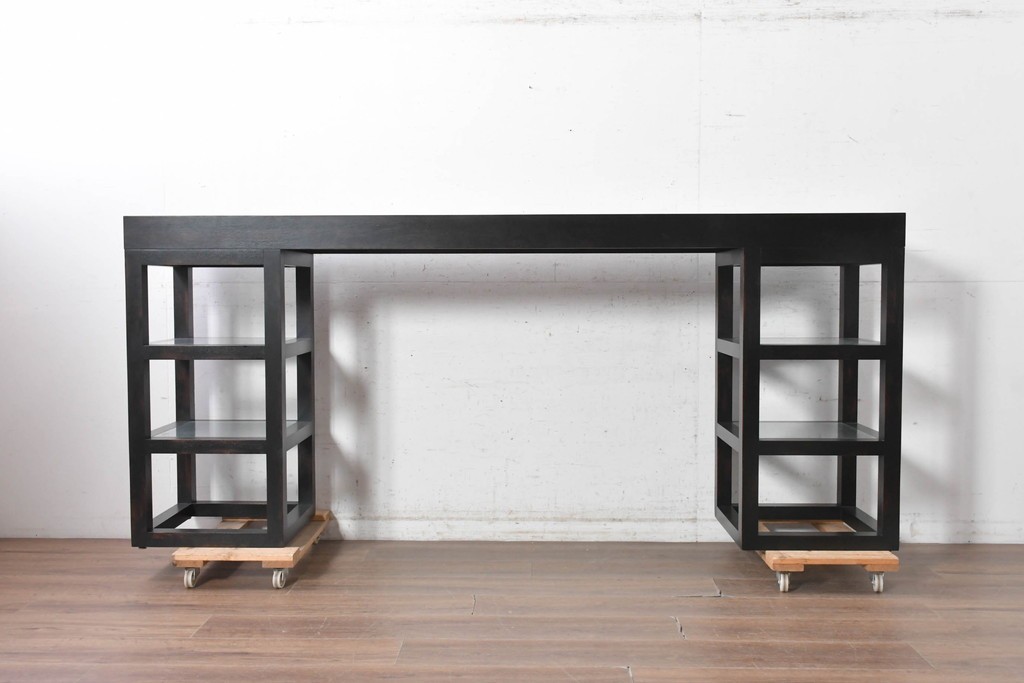 中古　美品　アメリカ高級家具　CENTURY(センチュリー)　Zen Collection(ゼンコレクション)　Golden Gate(ゴールデンゲート)　大型コンソールテーブル　定価約110万円　(R-091027)