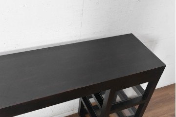 中古　美品　アメリカ高級家具　CENTURY(センチュリー)　Zen Collection(ゼンコレクション)　Golden Gate(ゴールデンゲート)　大型コンソールテーブル　定価約110万円　(R-091027)