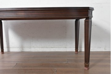 中古　maruni(マルニ木工)　地中海ロイヤルシリーズ(ROYAL)　細部まで意匠が施されたダイニングテーブル　定価約26万円　(R-091029)