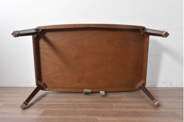 中古　maruni(マルニ木工)　地中海ロイヤルシリーズ(ROYAL)　細部まで意匠が施されたダイニングテーブル　定価約26万円　(R-091029)