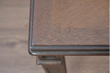 中古　美品　マルニ木工(maruni)　地中海ロイヤルシリーズ(ROYAL)　木目模様とライン装飾が美しいネストテーブル　定価約22万円　(R-091033)