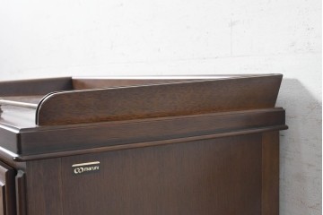 中古　希少な廃番品　maruni(マルニ木工)　地中海ロイヤルシリーズ(ROYAL)　　ビュッフェワゴン　(R-091035)