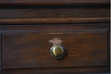 中古　希少な廃番品　maruni(マルニ木工)　地中海ロイヤルシリーズ(ROYAL)　　ビュッフェワゴン　(R-091035)
