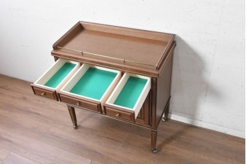 中古　希少な廃番品　maruni(マルニ木工)　地中海ロイヤルシリーズ(ROYAL)　　ビュッフェワゴン　(R-091036)