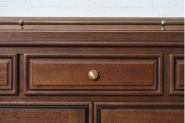中古　希少な廃番品　maruni(マルニ木工)　地中海ロイヤルシリーズ(ROYAL)　　ビュッフェワゴン　(R-091036)