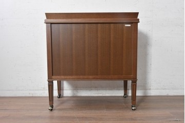 中古　希少な廃番品　maruni(マルニ木工)　地中海ロイヤルシリーズ(ROYAL)　　ビュッフェワゴン　(R-091036)