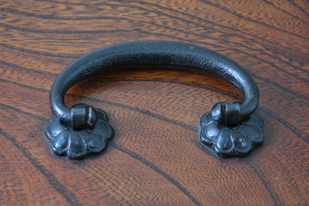 中古　岩谷堂箪笥　収納棚を備えた小引き出し　(R-091045)