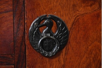 中古　岩谷堂箪笥　収納棚を備えた小引き出し　(R-091045)