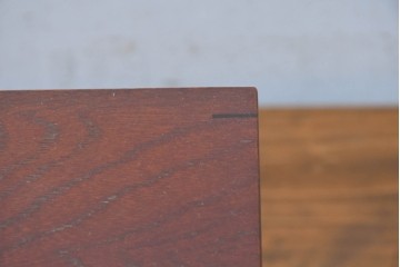 中古　美品　箱根寄木細工　多彩な幾何学模様をあしらった小引き出し　(R-091046)