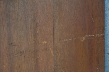 和製アンティーク　昭和初期から昭和中期　素朴な佇まいの引き出し付きサイドキャビネット　(R-091049)