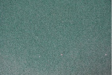 和製ヴィンテージ　レトロなフォルムが目を引くグリーンの回転椅子　(R-091060)