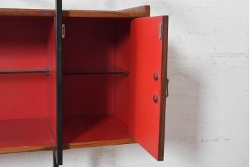 イタリアヴィンテージ　1950年から1960年頃　楽器モチーフが目を引くカウンターテーブルとチェア2脚セット　(R-091066)