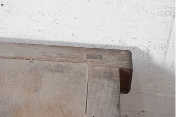 和製アンティーク　昭和初期　レトロなガラスの引き戸を備えたサイドボ―ド　(R-091080)