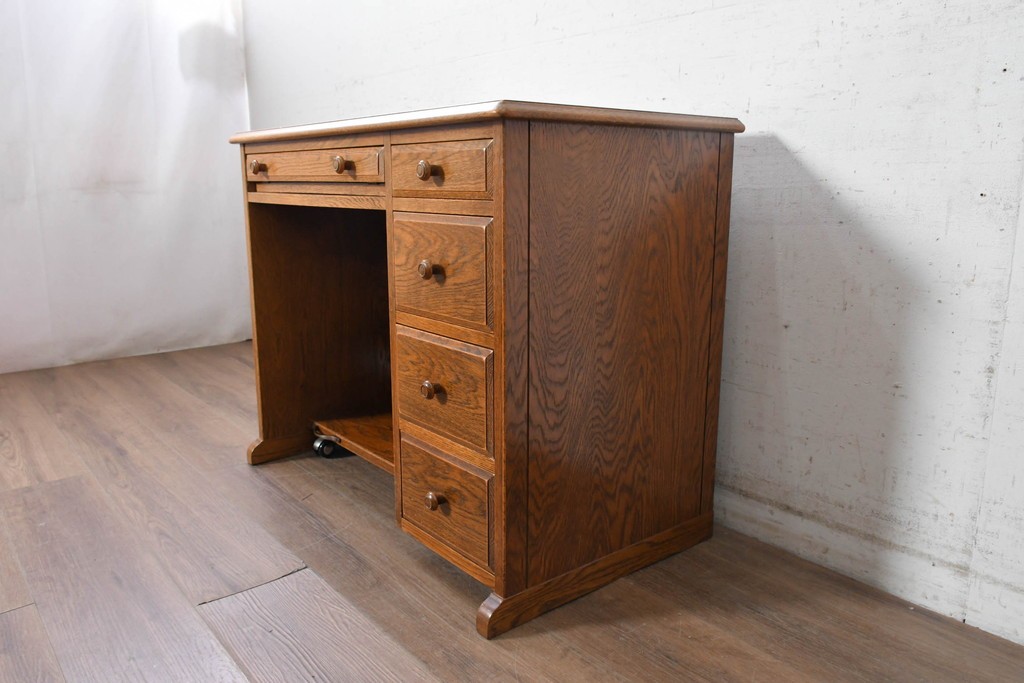 中古　美品　三越家具　COUNTRY HOUSE(カントリーハウス)　Brugge(ブルージュ)　充実の収納を備えたパソコンデスク　(R-091085)
