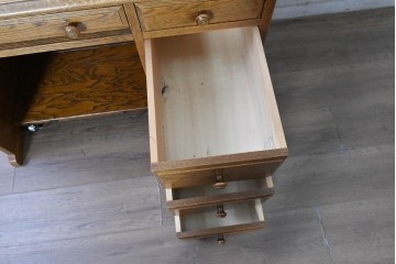 中古　美品　三越家具　COUNTRY HOUSE(カントリーハウス)　Brugge(ブルージュ)　充実の収納を備えたパソコンデスク　(R-091085)