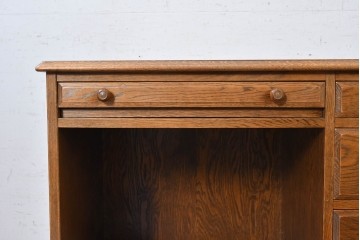 中古　美品　三越家具　COUNTRY HOUSE(カントリーハウス)　Brugge(ブルージュ)　充実の収納を備えたパソコンデスク　(R-091085)