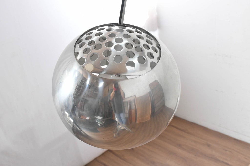 中古　美品　イタリア　FLOS(フロス)社　ARCO(アルコ)　大理石の土台がアクセントを添えるモダンなフロアスタンド　定価約44万円　(R-091086)