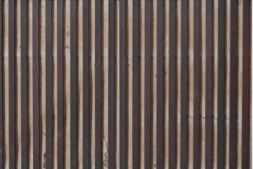 アンティーク建具　大正から昭和初期　木瓜ガラスと裏障子を備えたレトロな引き戸1枚　(R-091096)