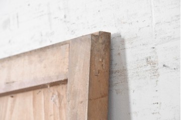 アンティーク建具　昭和初期　やわらかな木色が魅力の板戸1枚　(R-091105)