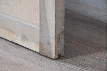 アンティーク建具　昭和初期　やわらかな木色が魅力の板戸1枚　(R-091105)