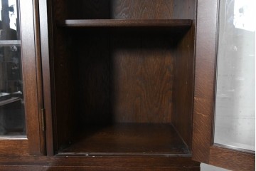 中古　美品　横浜クラシック家具　ノックオンウッド(knockonwood)　コロニアルシリーズ(Colonial Series)　カップボード　定価約80万円　(R-091110)