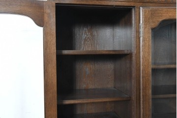 中古　横浜クラシック家具　ノックオンウッド(knockonwood)　Hand Made　コロニアルシリーズ(Colonial Series)　収納力抜群のカップボード　定価約110万円　(R-091112)
