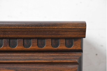 中古　美品　静岡老舗家具メーカー　IDF太田長　アトランタ(ATLANTA)　ブナ材・ナラ材を用いた6段チェスト　(R-091117)