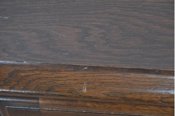 中古　横浜クラシック家具　ノックオンウッド(knockonwood)　オーク材　端正な佇まいのブックケース　(R-091118)